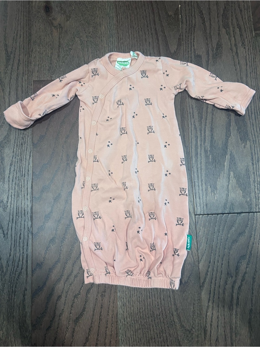 Parade Organics Size 0-3 month Baby Girl's Sleep Gown